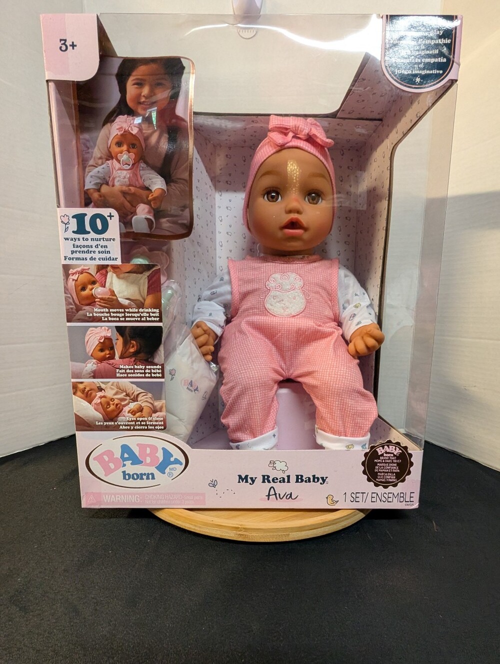 New BABY born My Real Baby Doll - Ava (Light Brown Eyes), REALISTIC BABY DOLL